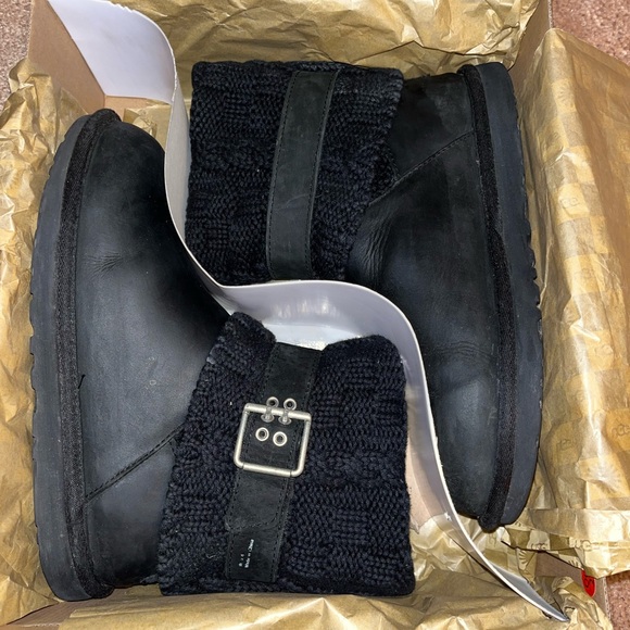 Cassidee Leather Knit UGG Australia - Picture 2 of 10